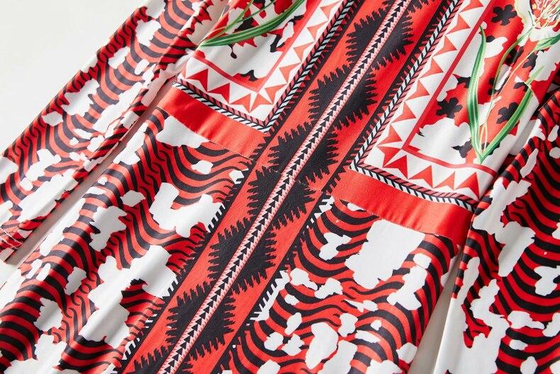 Printed High Street Casual Long Dresses Mssaz Desses