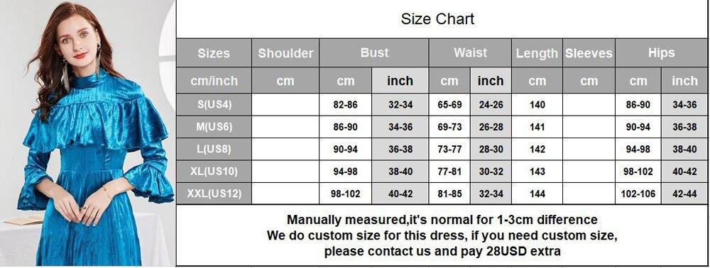 O Neck Long Sleeves Beaded Ruffles Elegant A Line Maxi Party Prom Dress Mssaz Desses