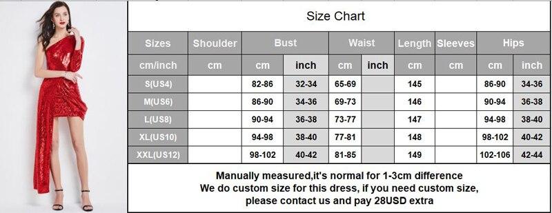 Long Sleeves Sequined Sheath Hi Low Party Prom Gown Mssaz Desses