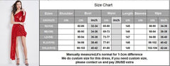 Long Sleeves Sequined Sheath Hi Low Party Prom Gown Mssaz Desses