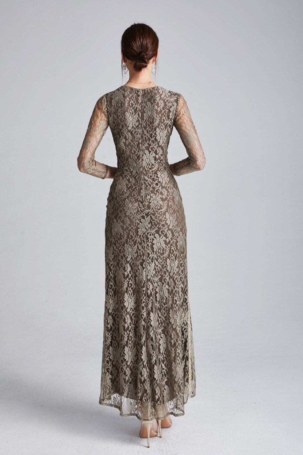 Lace Long Party Prom Dresses Mssaz Desses