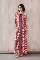 Printed High Street Casual Long Dresses Mssaz Desses