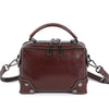 Vintage Rivet Genuine Leather Small Shoulder Messenger Bags Mssza