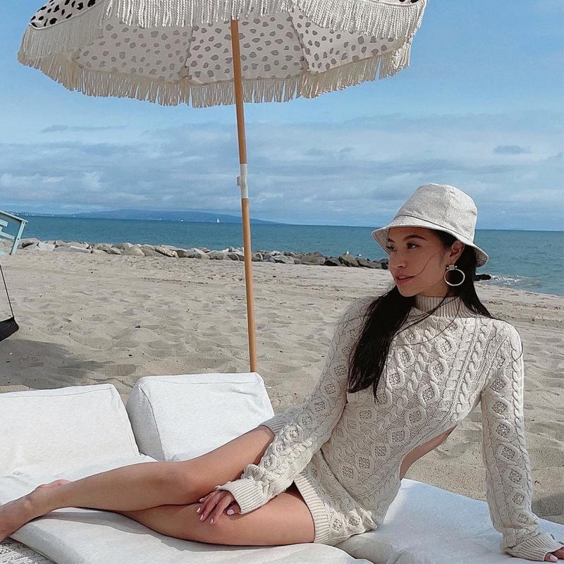 Knitted Sweater Dresses Fall Winter Clothes Mssaz Desses