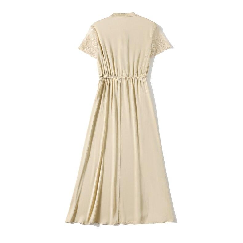 93.3% Silk 7.7% Spandex Dresses Mssaz Desses