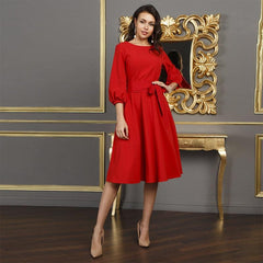 Bow Tie Bandage a Line Party Dress Mssaz Desses