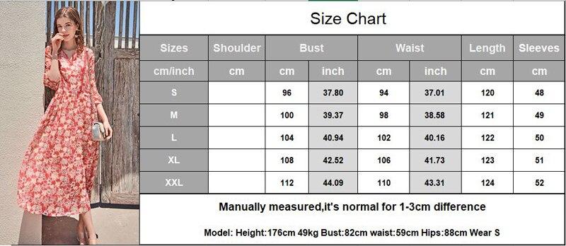 V Neck 3/4 Sleeves Floral Printed Lace Patchwork Holiday Dresses Mssaz Desses