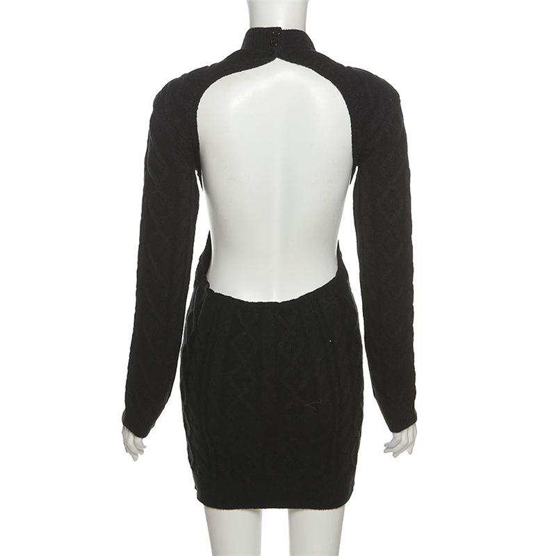 Knitted Sweater Dresses Fall Winter Clothes Mssaz Desses