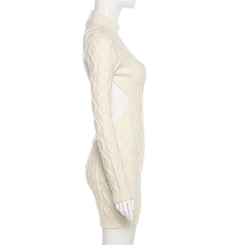 Knitted Sweater Dresses Fall Winter Clothes Mssaz Desses