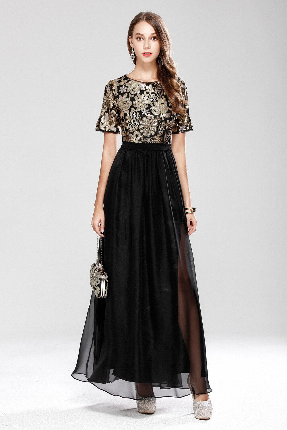 Long Party Prom Elegant Maxi Dresses Mssaz Desses