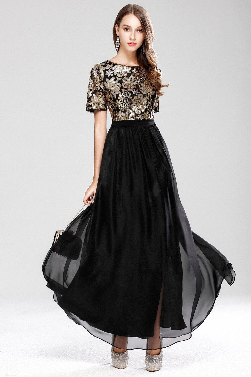 Long Party Prom Elegant Maxi Dresses Mssaz Desses