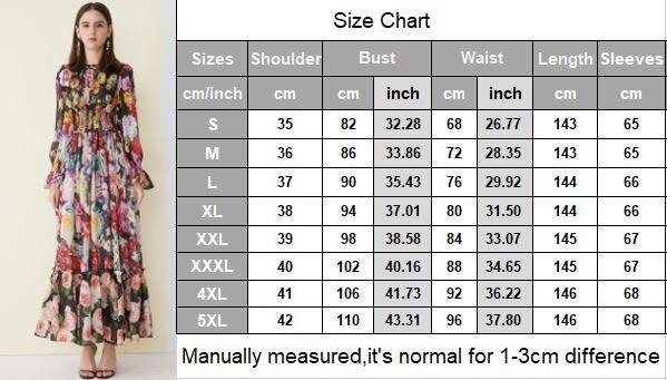 Floral Printed Ruffles Elegant Designer Casual Holiday Maxi Dresses Mssaz Desses