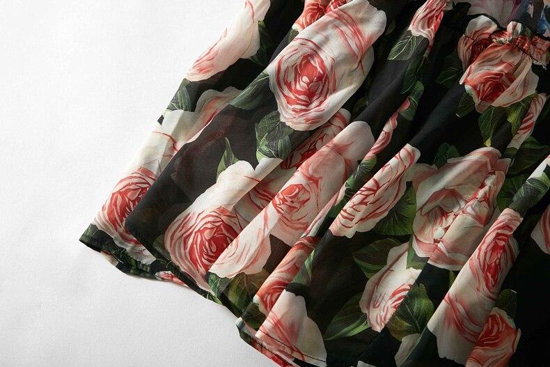 Floral Printed Ruffles Elegant Designer Casual Holiday Maxi Dresses Mssaz Desses