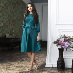 Bow Tie Bandage a Line Party Dress Mssaz Desses