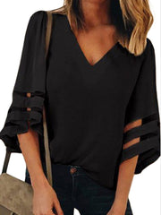 Half Sleeves Tees Polyester Jewel Neck T-Shirt Mssza