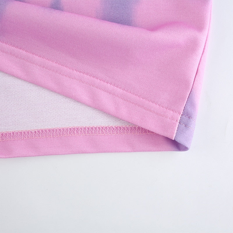 Harajuku Elastic High Waist Short Pants Mssza