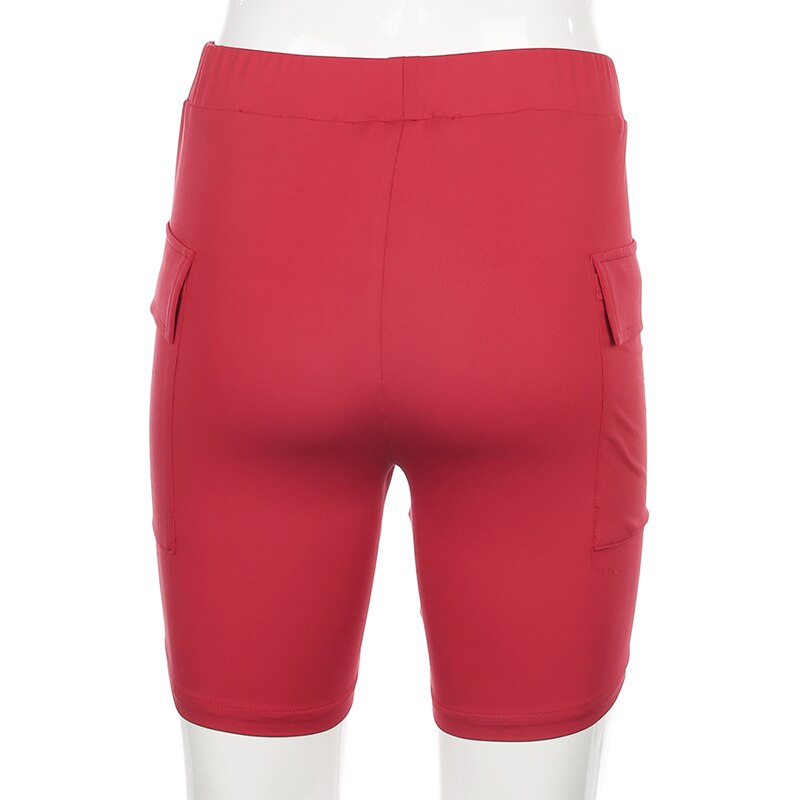 Harajuku High Waist Biker Shorts Mssza