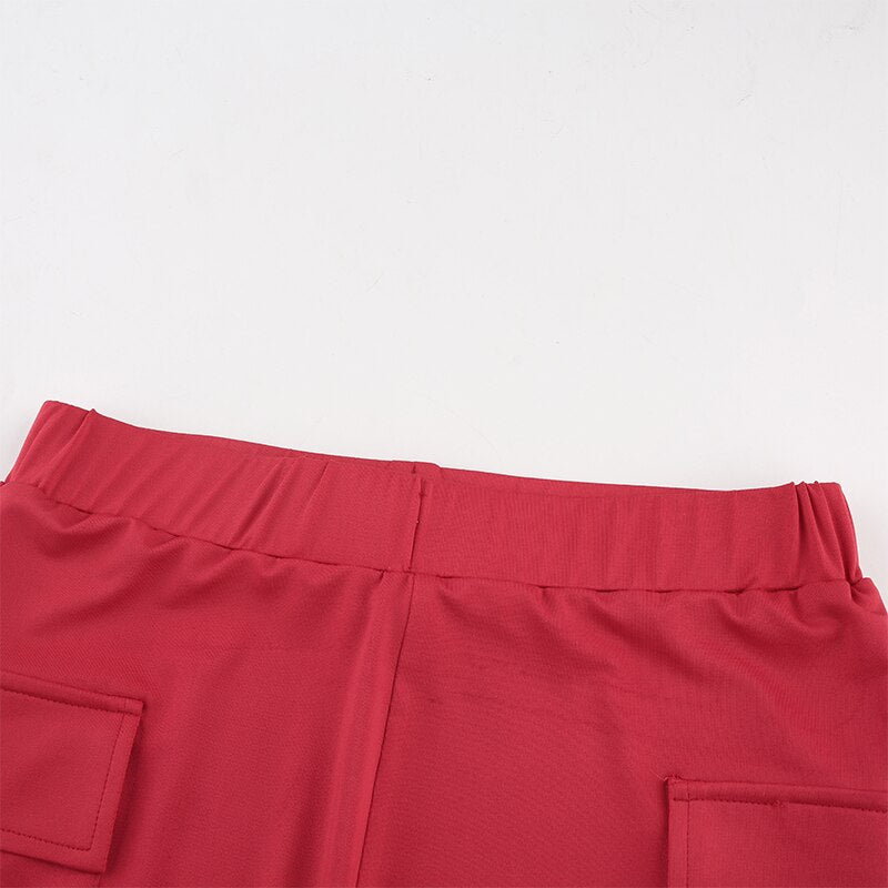 Harajuku High Waist Biker Shorts Mssza
