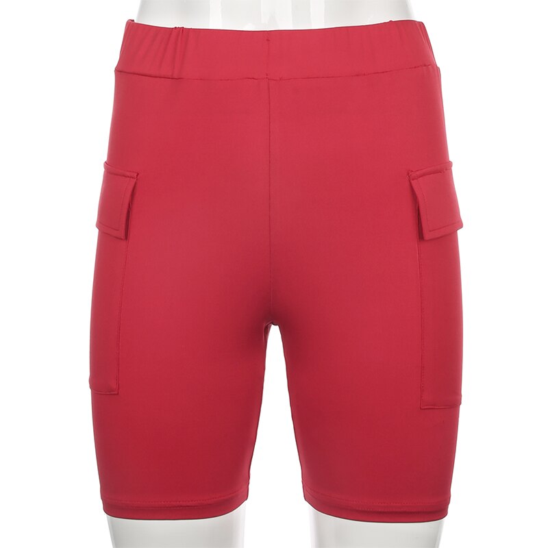 Harajuku High Waist Biker Shorts Mssza