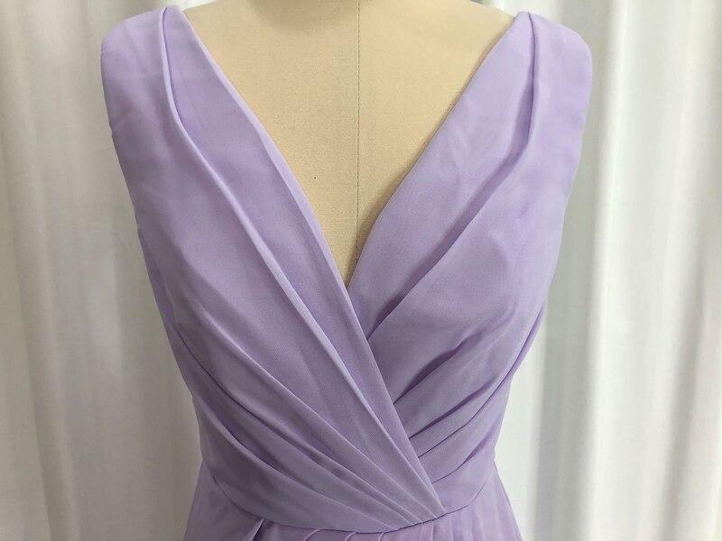 Split Ruched Lace Up Back Casual Long Prom Dresses Mssaz Desses