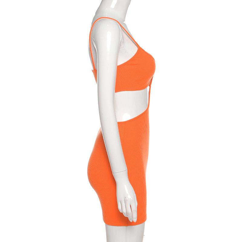 Cut Out Bodycon  Mini Dress Mssaz Desses