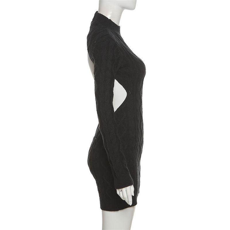 Knitted Sweater Dresses Fall Winter Clothes Mssaz Desses