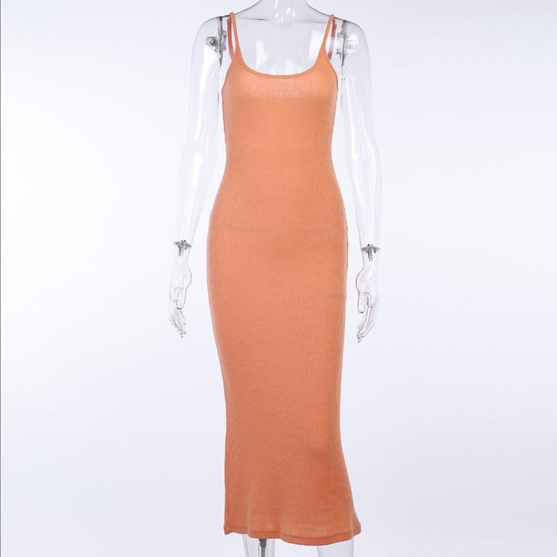 Elegant Backless Mermaid Bodycon Dress Mssaz Desses