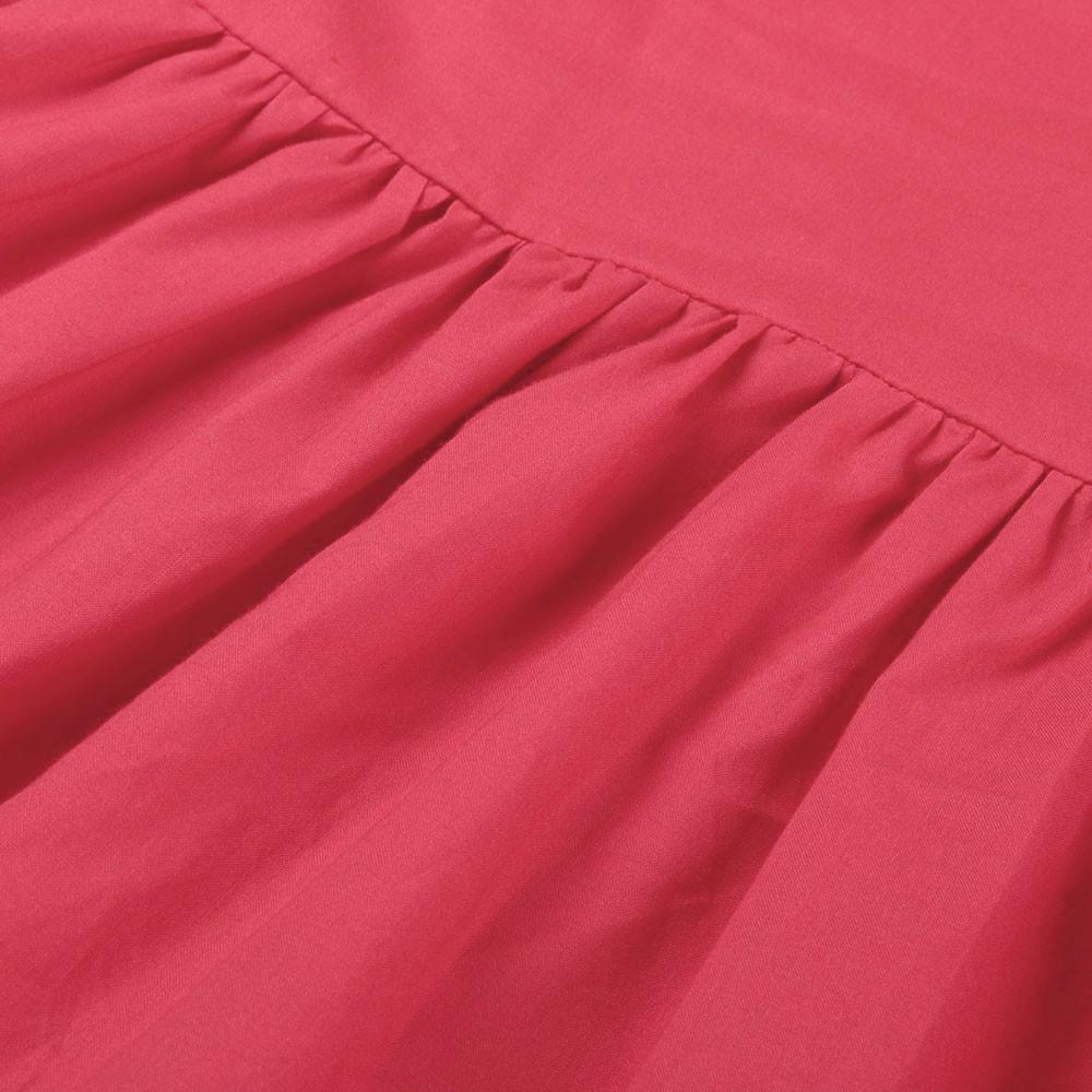 Casual Ruffle O Neck Short Sleeve Dress Mssaz Desses