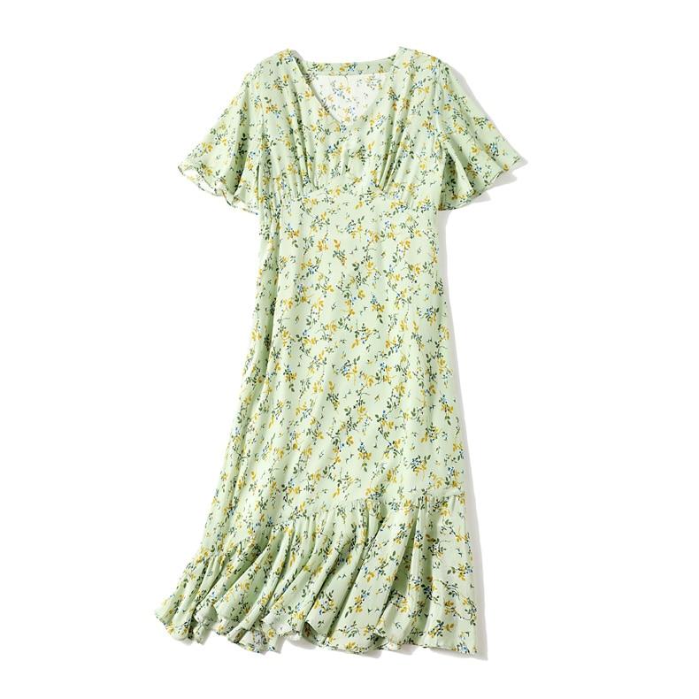100% Natural Silk Dresses Mssaz Desses