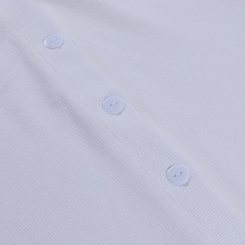 Vacation Button Up Split V Neck Sleeveless Long Dress Mssaz Desses