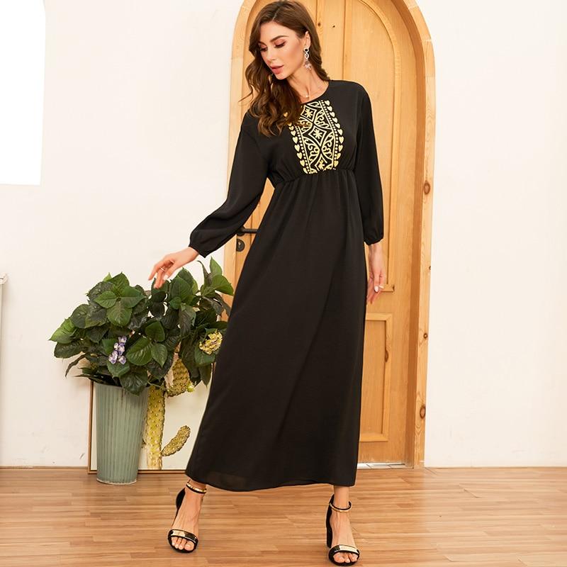 High Waist Long Wild Sweet Long Sleeve Girl Dress Mssaz Desses