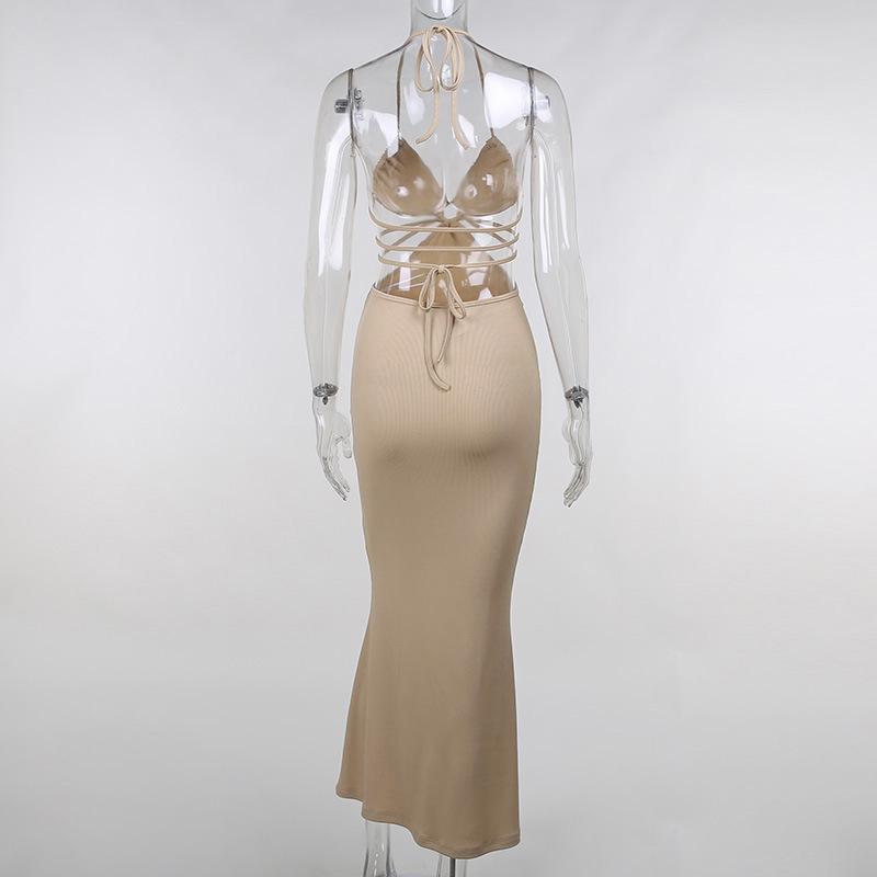 Backless Halter Long Maxi Dresses Mssaz Desses