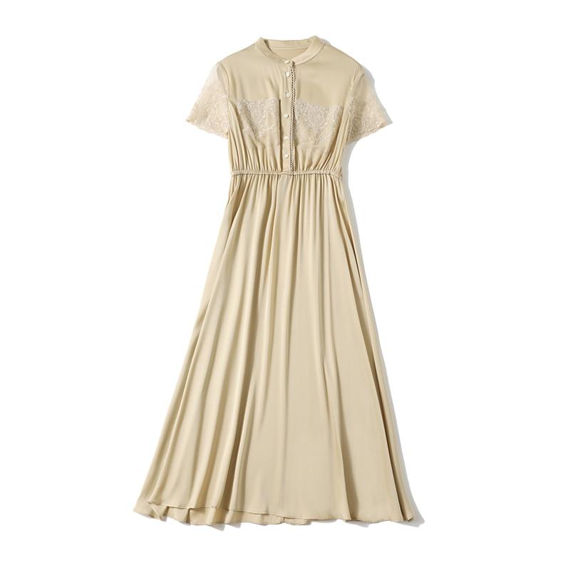 93.3% Silk 7.7% Spandex Dresses Mssaz Desses