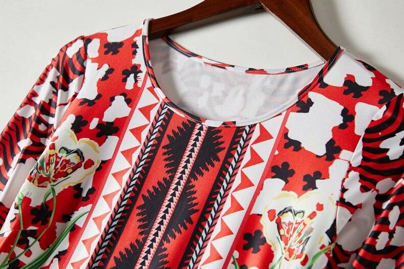 Printed High Street Casual Long Dresses Mssaz Desses