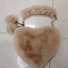 Heart-shaped Diagonal Cross Handle Peach Heart Versatile Handbag Mssza