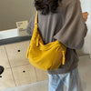 Casual High Capacity Leisure Versatile Nylon Fabric Crossbody Messenger Hobos Bag Mssza