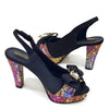 High Heel Wedding Party Bigger Size Design Shoes and Bags Matching Set Mssza