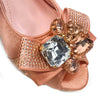 High Heel Wedding Party Bigger Size Design Shoes and Bags Matching Set Mssza