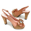 High Heel Wedding Party Bigger Size Design Shoes and Bags Matching Set Mssza