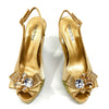 High Heel Wedding Party Bigger Size Design Shoes and Bags Matching Set Mssza