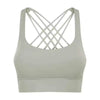 High Impact Push-up Cross-Back Sports Underwear Gym Clothes Sportswear Yoga Fitness Bra Mssza
