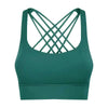 High Impact Push-up Cross-Back Sports Underwear Gym Clothes Sportswear Yoga Fitness Bra Mssza