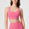 High Impact Push-up Cross-Back Sports Underwear Gym Clothes Sportswear Yoga Fitness Bra Mssza