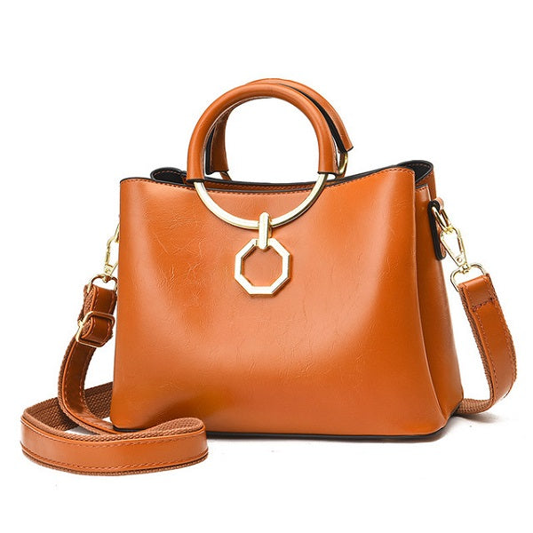 High Quality Leather Casual Crossbody Shoulder Bags Mssza