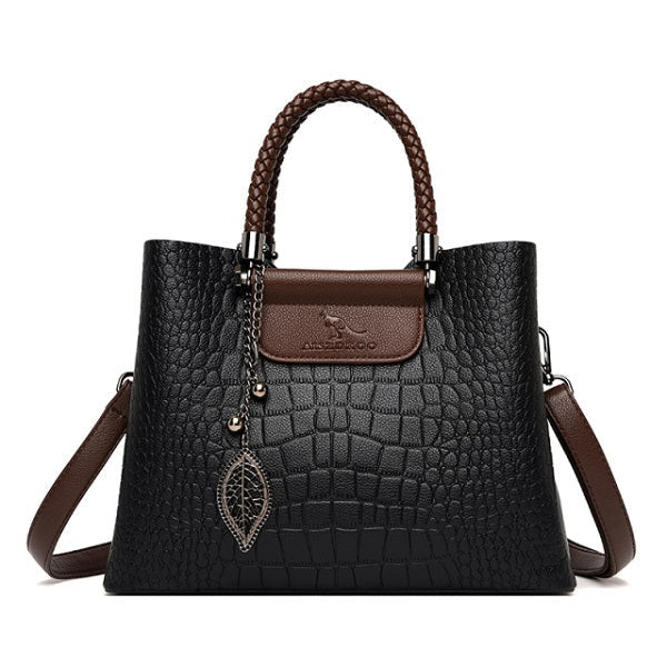 High Quality Leather Casual Handbags Mssza
