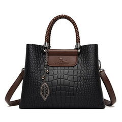 High Quality Leather Casual Handbags Mssza