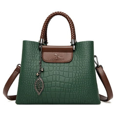 High Quality Leather Casual Handbags Mssza