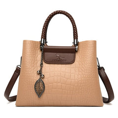 High Quality Leather Casual Handbags Mssza