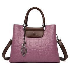 High Quality Leather Casual Handbags Mssza