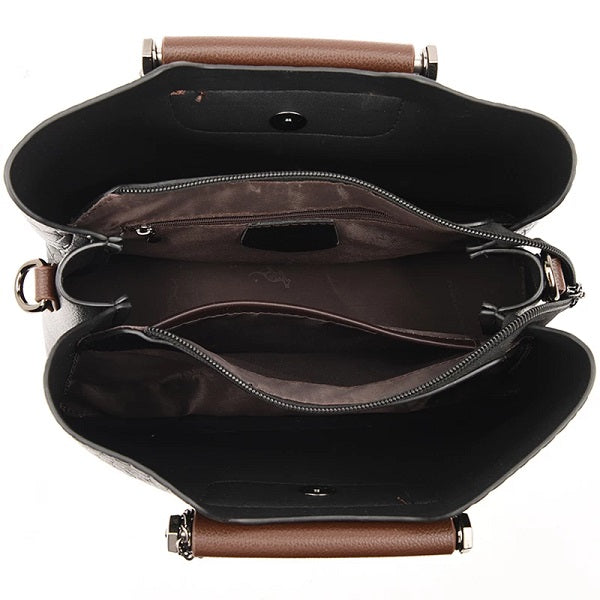 High Quality Leather Casual Handbags Mssza